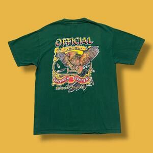 Vintage 90s Hawaii Shirt Game Chicken Fighter Filipino Heritage Graphic Tee